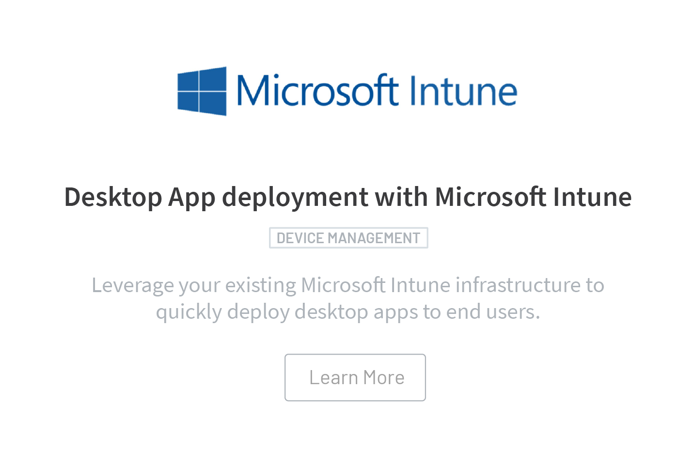 PaperCut Pocket & Hive admin interface - Intune add-on