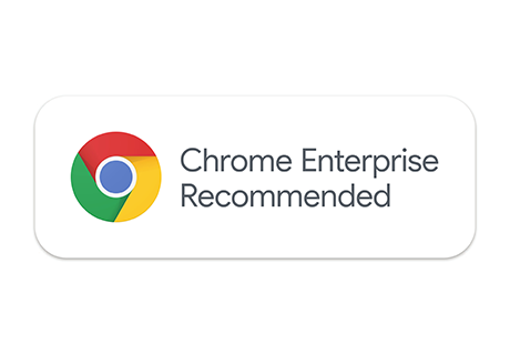 Chrome Enterprise Recommended badge