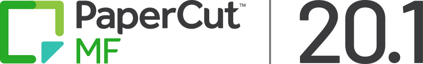PaperCut MF 20.1 logo